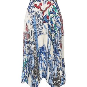 Tory Burch sunburst pleated skirt, size 12